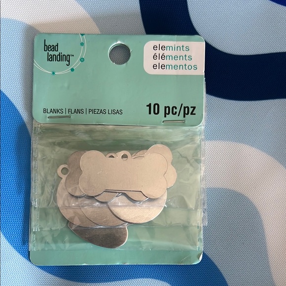 Bead Landing Silver Blanks 10 Pack - Picture 1 of 4
